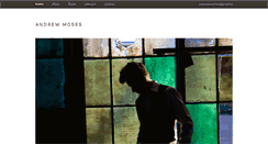 Desktop Screenshot of andrewmoses.com